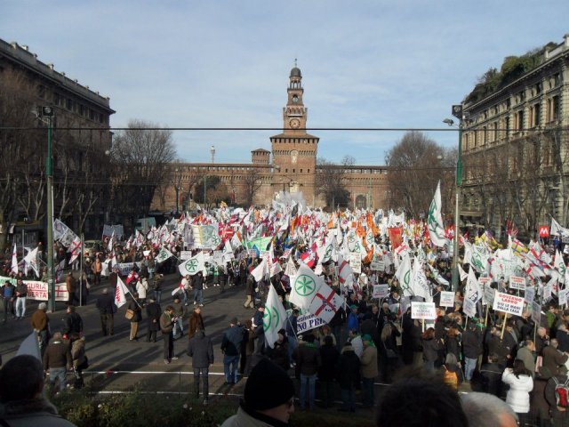 Milano - Manifestazione 20 gennaio 2012